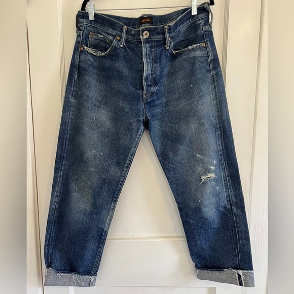 Chimala - Ankle Cut Jeans - Medium Distress Wash - Size 30 - Picture 4 of 12